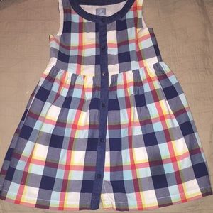 baby Gap 3T plaid dress